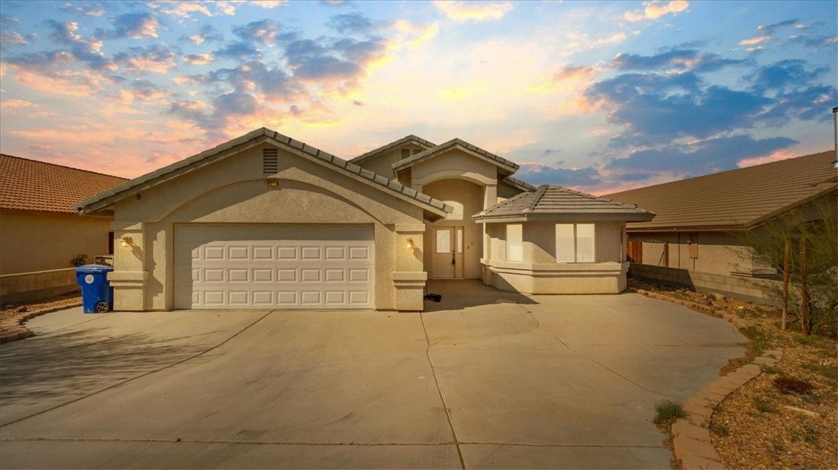 a view of a house with a outdoor space