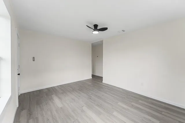 wooden floor in an empty room
