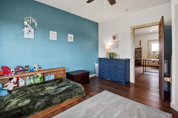 a room with storage and utility