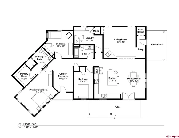 a view of backyard of house