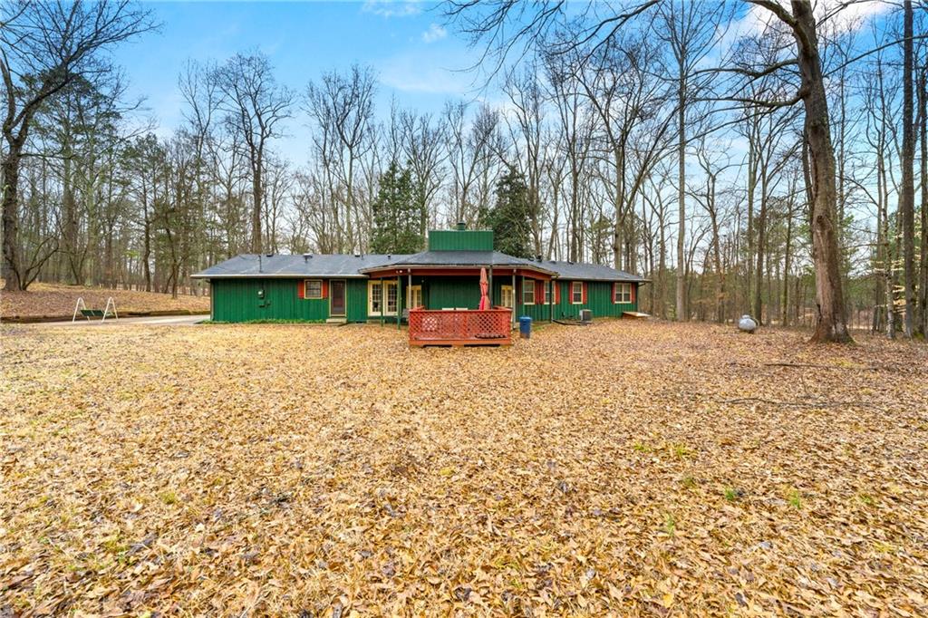 front view of house with a yard