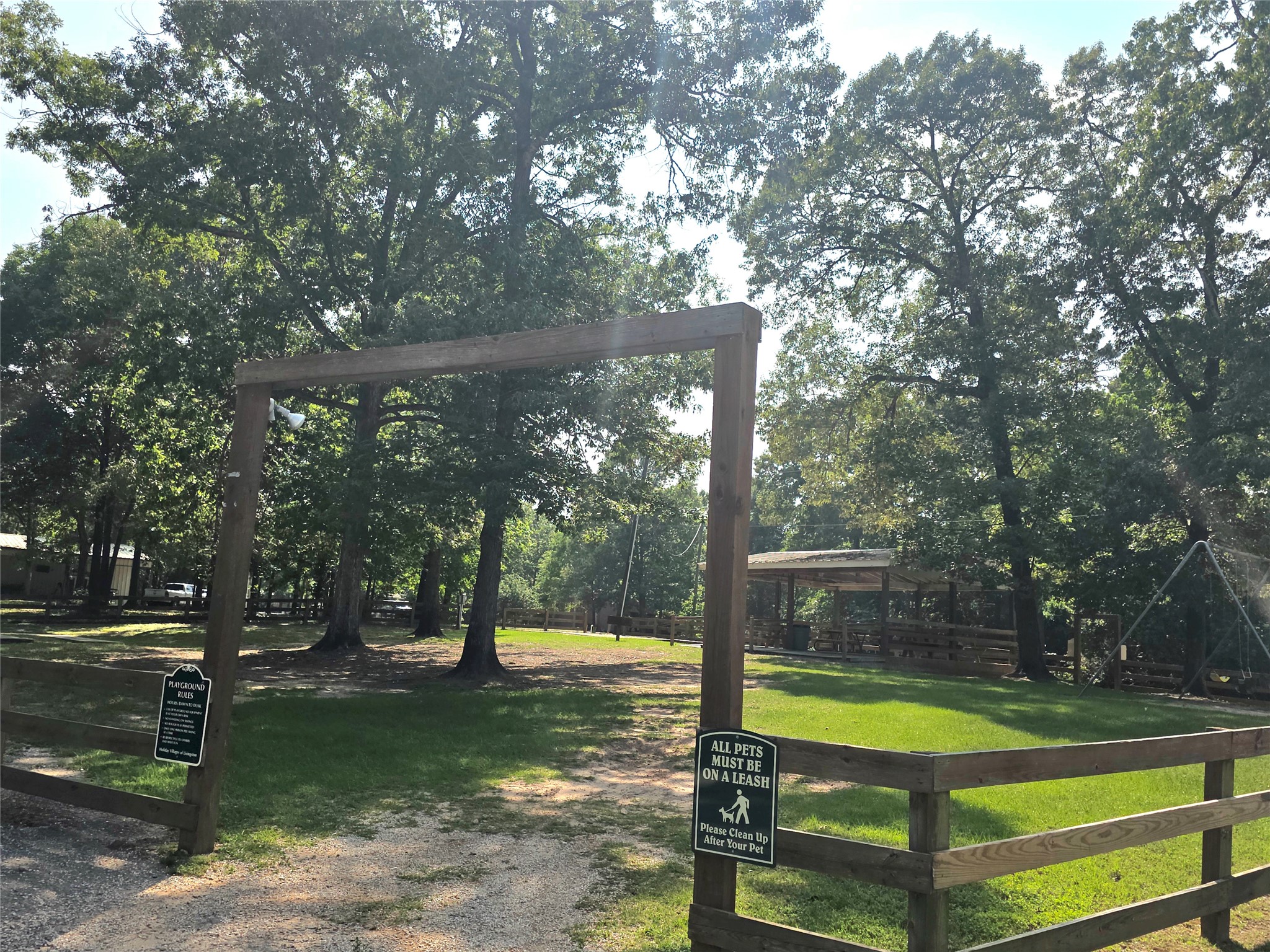 70 Montego Way Point Blank, TX 77364 - Photo 24 of 41 a view of a park with large trees