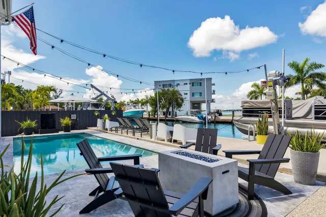 a view of a house with a potted plant