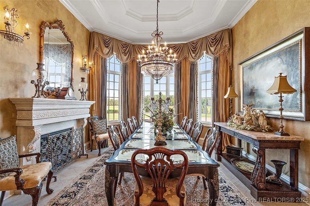 4909 Deep Branch Road Pembroke, NC 28372 - Photo 16 of 50 a view of a dining room with furniture window and outside view