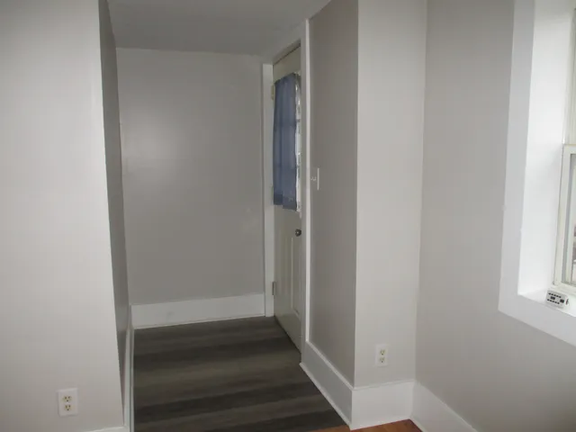 a bathroom with a sink and vanity