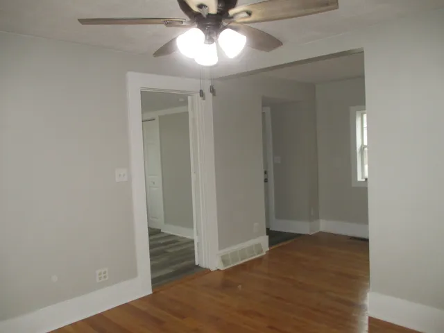 wooden floor in an empty room