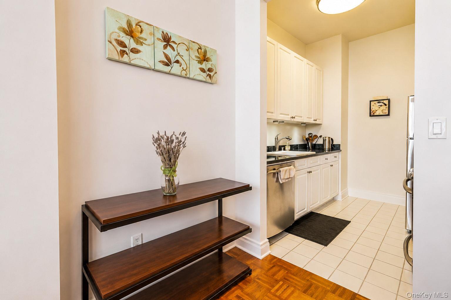 1 Scarsdale Road, Unit 409 Tuckahoe, NY 10707 - Photo 17 of 42 Entry to galley kitchen