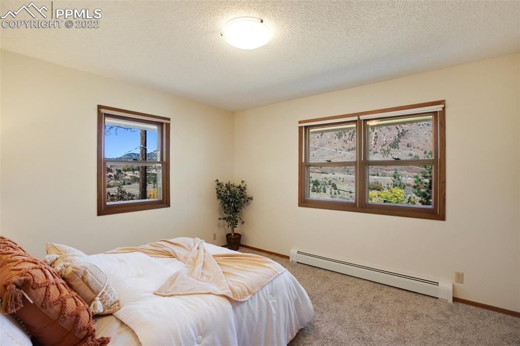 9610 Mohawk Trail Cascade, CO 80809 - Photo 14 of 38 a bedroom with a bed and a window