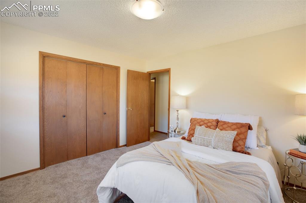 9610 Mohawk Trail Cascade, CO 80809 - Photo 16 of 38 a bedroom with a bed and a window