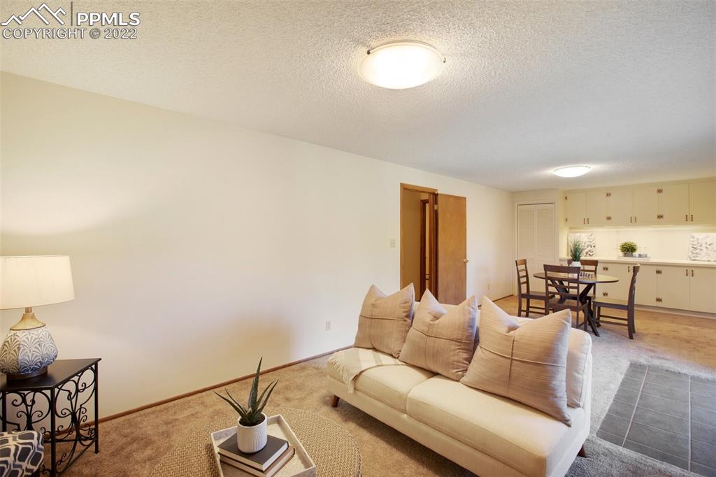 9610 Mohawk Trail Cascade, CO 80809 - Photo 20 of 38 a living room with furniture and a table