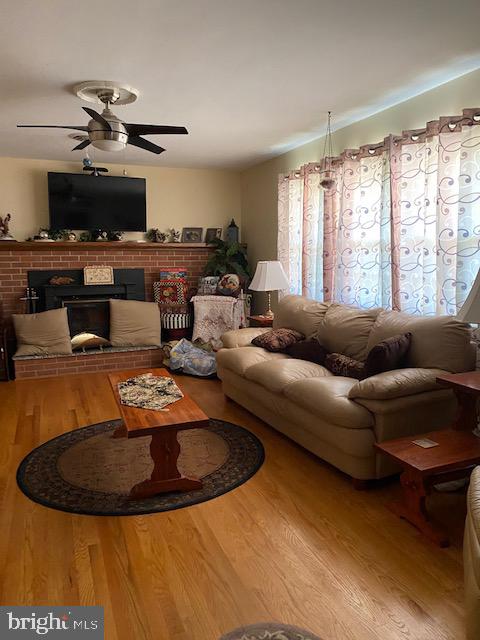 2703 Rocks Road Forest Hill, MD 21050 - Photo 18 of 27 Large family room with woodburning fireplace
