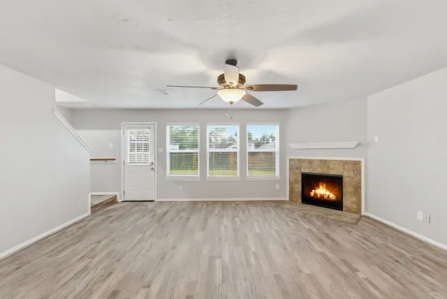 a view of a kitchen from the kitchen