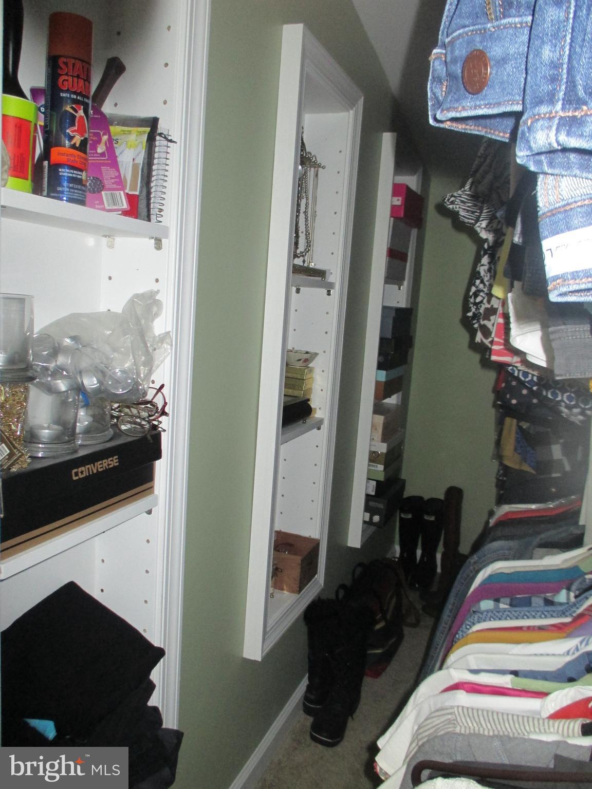 748 Green Spring Road Winchester, VA 22603 - Photo 19 of 28 master bedrm with walk in closet recessed shelves