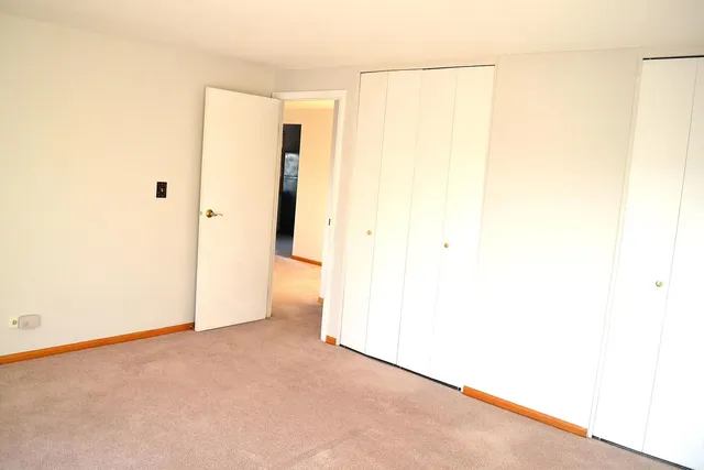 a view of closet area