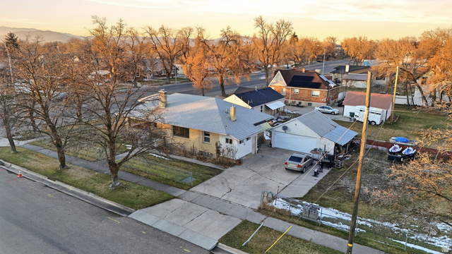 202 Main Street Smithfield, UT 84335 - Photo 27 of 32 Aerial view at dusk of a residential view