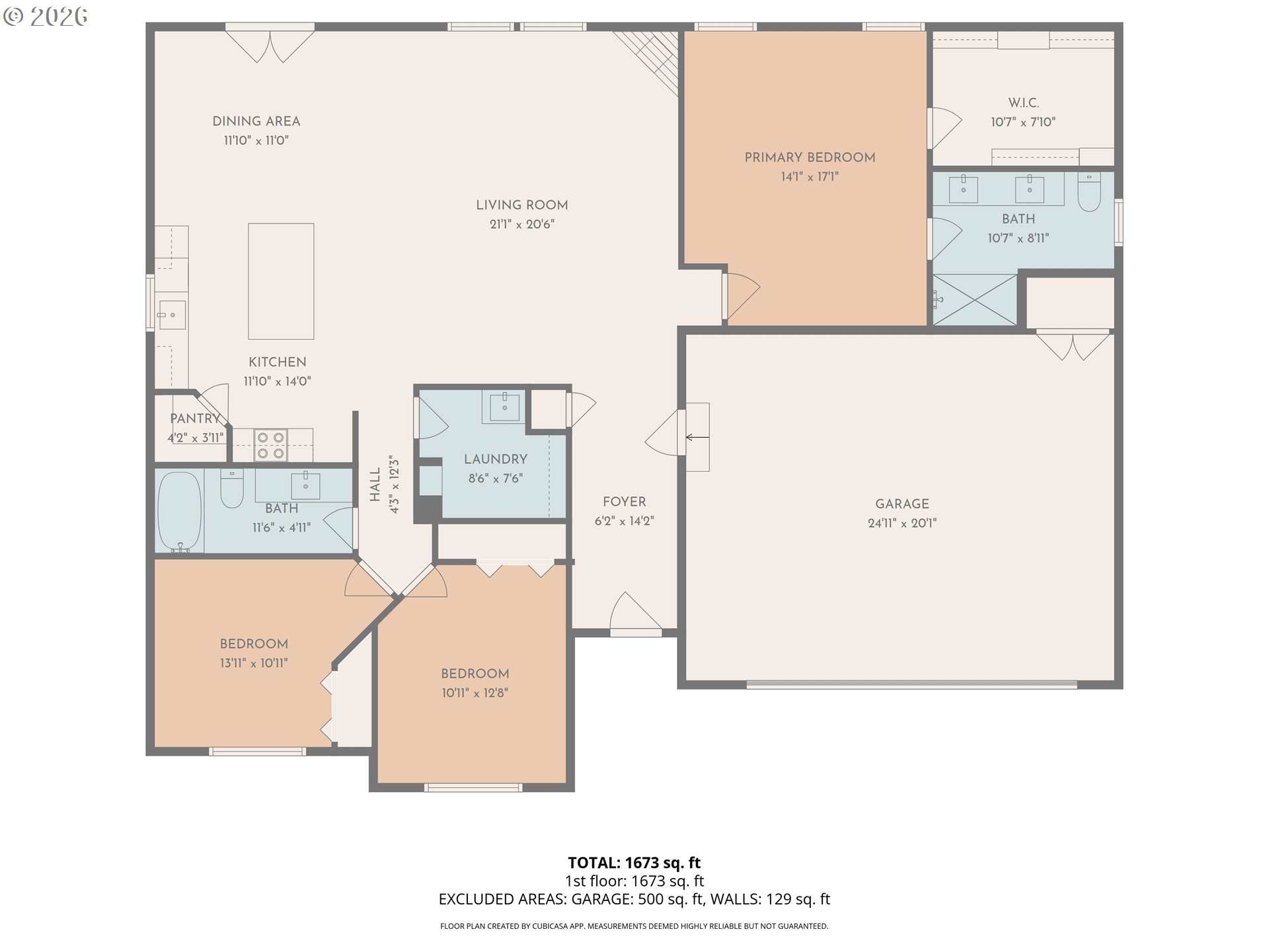 950 6th Street Lyons, OR 97358 - Photo 26 of 26 Floor Plan