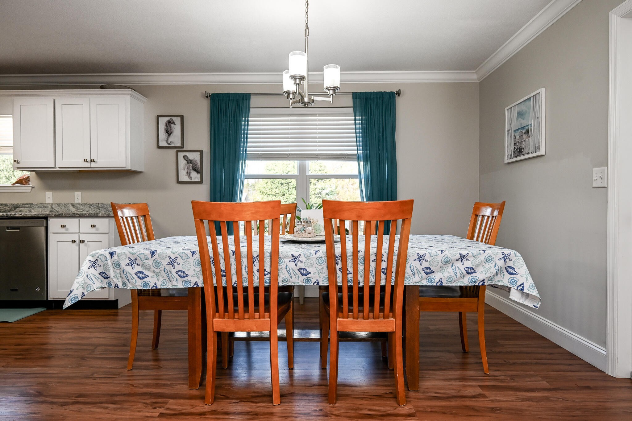 276 Mason Road McDonald, TN 37353 - Photo 17 of 67 a view of dining room and wooden floor