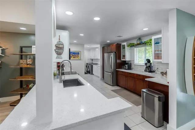 a view of outdoor space with seating space