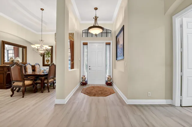 a view of a elevator and an empty room
