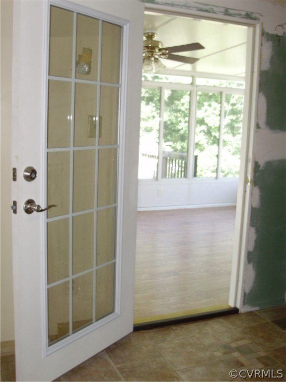 3720 Cottrell Road Richmond, VA 23234 - Photo 20 of 49 Door from Kitchen to Sunroom