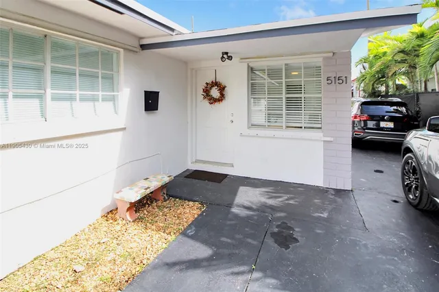 a view of a car garage