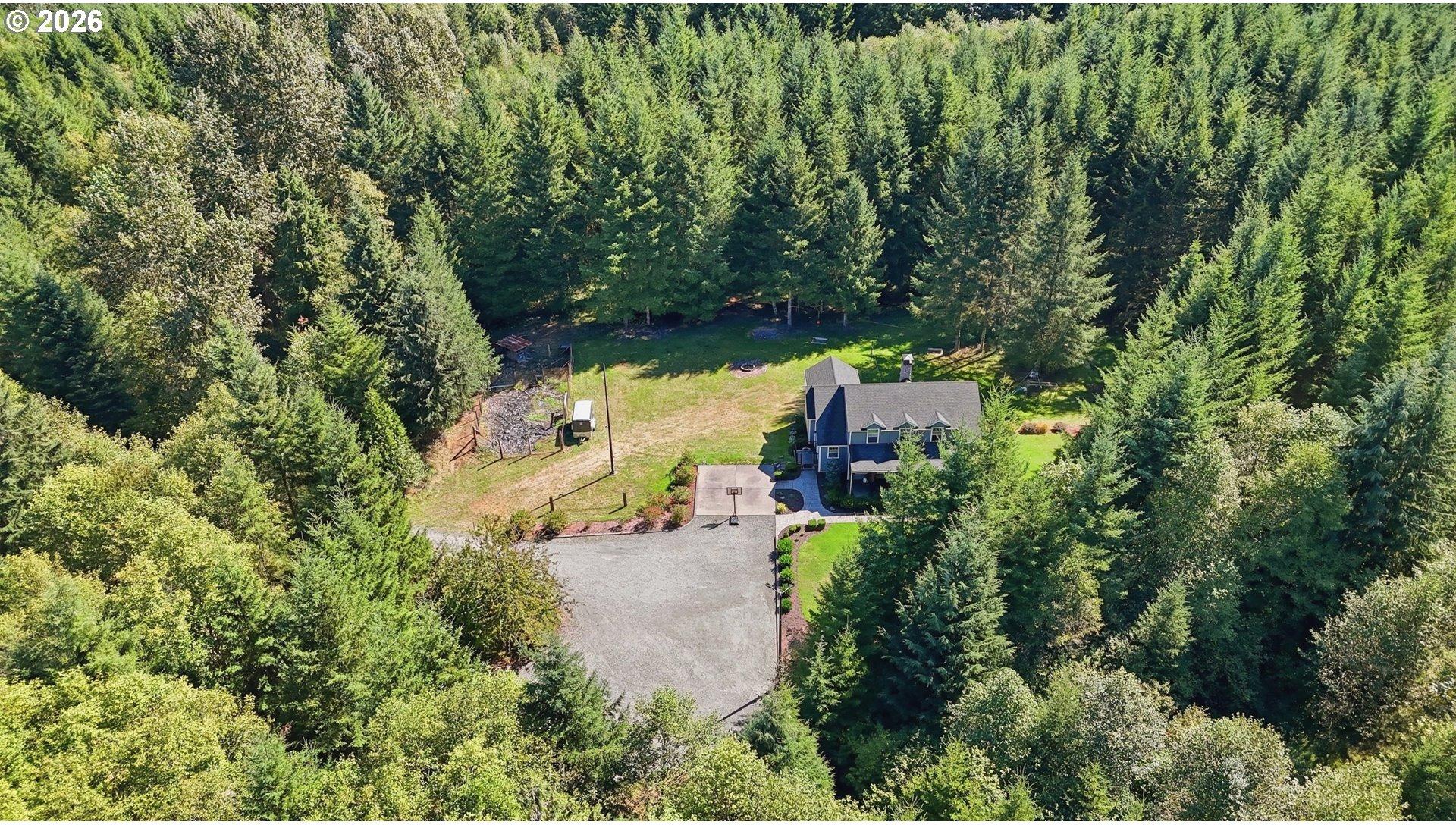 27011 Northeast Rotschy Mill Road Yacolt, WA 98675 - Photo 42 of 47 Drone View/UAV