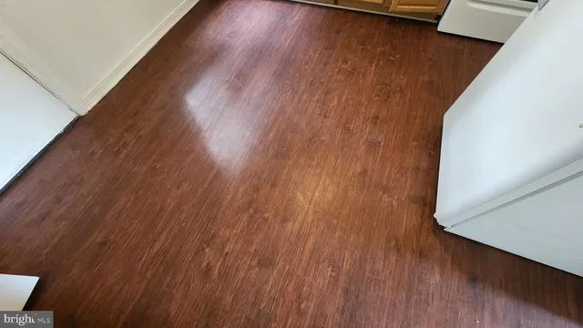 wooden floor in a gallery