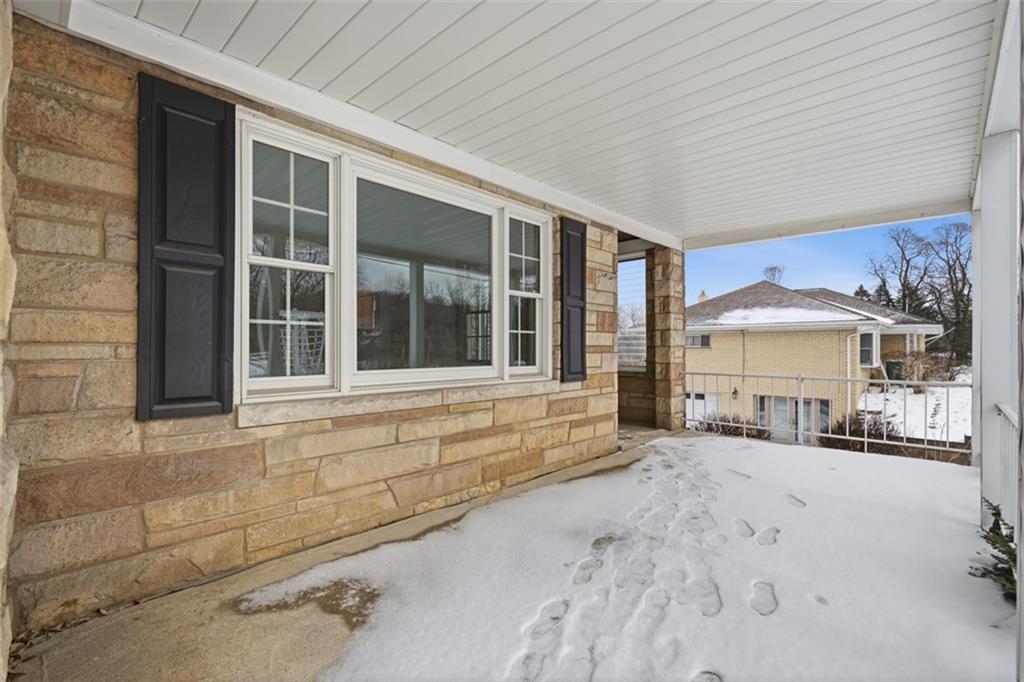 268 Coraopolis Road Coraopolis, PA 15108 - Photo 3 of 50 Imagine sitting here in warmer weather to enjoy your favorite beverage. There is plenty of room for outdoor furniture here.