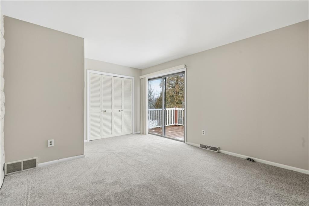 268 Coraopolis Road Coraopolis, PA 15108 - Photo 31 of 50 View that shows the sliding glass doors leading to the balcony.