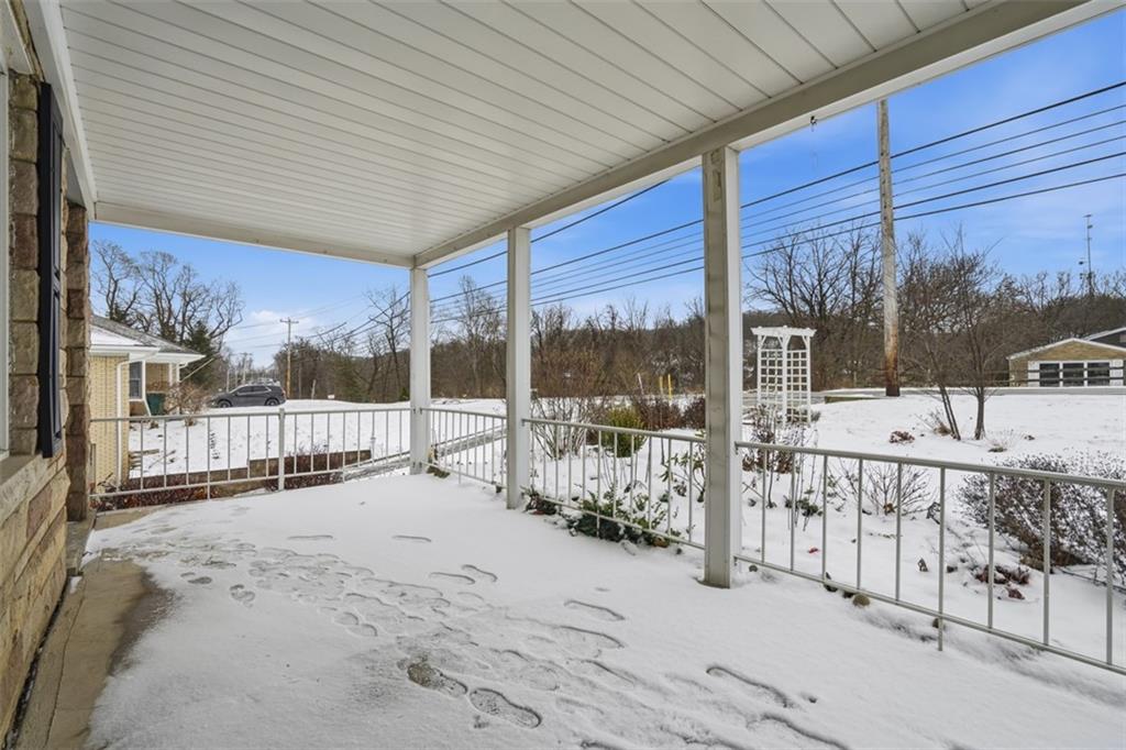 268 Coraopolis Road Coraopolis, PA 15108 - Photo 4 of 50 Even though the home sits on Coraopolis Rd, it is set back far enough to leave room for front yard enjoyment, privacy and a beautiful garden/landscaping space to cultivate & enjoy if you are so inclined.