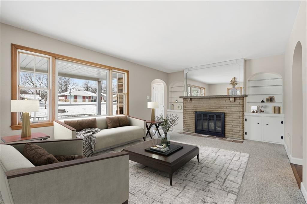 268 Coraopolis Road Coraopolis, PA 15108 - Photo 10 of 50 Virtually staged to show the possibilities! This room has fresh neutral paint and carpet that will work with any decor.