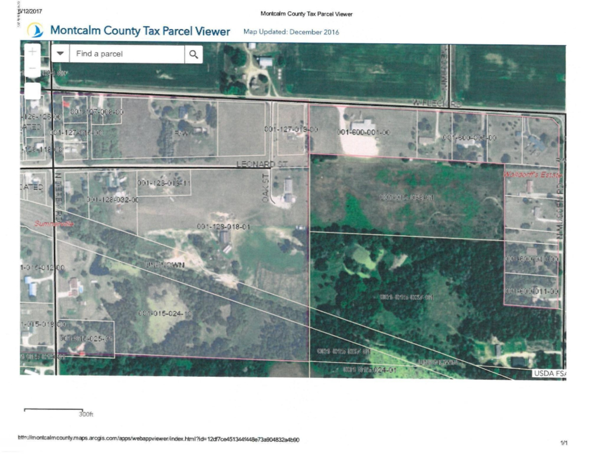 2195 Fleck Road Six Lakes, MI 48886 - Photo 2 of 2 aerial2vfw