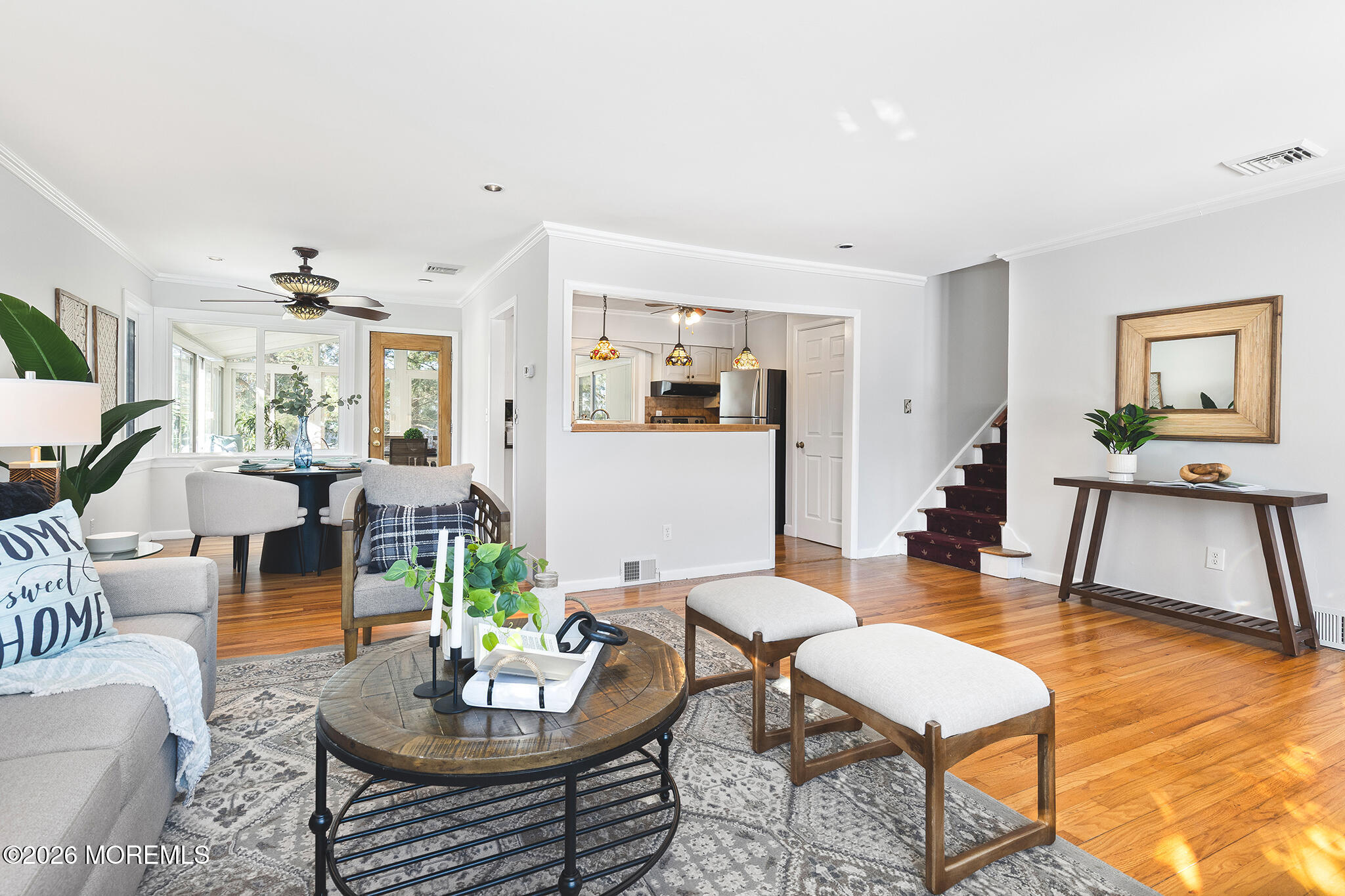 2005 Nassau Drive Spring Lake, NJ 07762 - Photo 5 of 41 Living Room to Dining Room