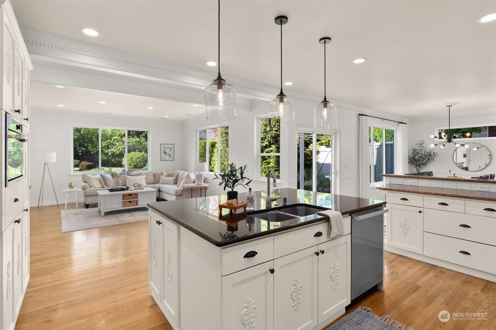 1509 242nd Street Southeast Bothell, WA 98021 - Photo 12 of 40 a living room with furniture and large windows