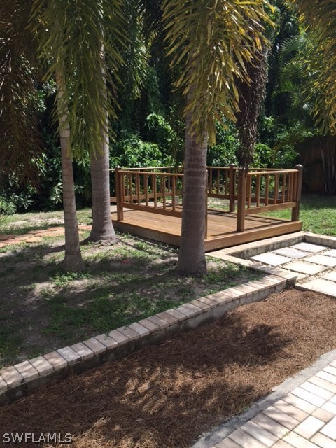7251 Albany Road Fort Myers, FL 33967 - Photo 10 of 23 a view of a yard with tree s