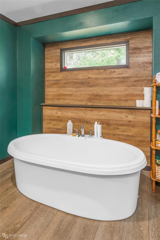 9489 Capps City Road Rodessa, LA 71069 - Photo 16 of 24 Freestanding oval soaking tub with deck-mounted faucet set