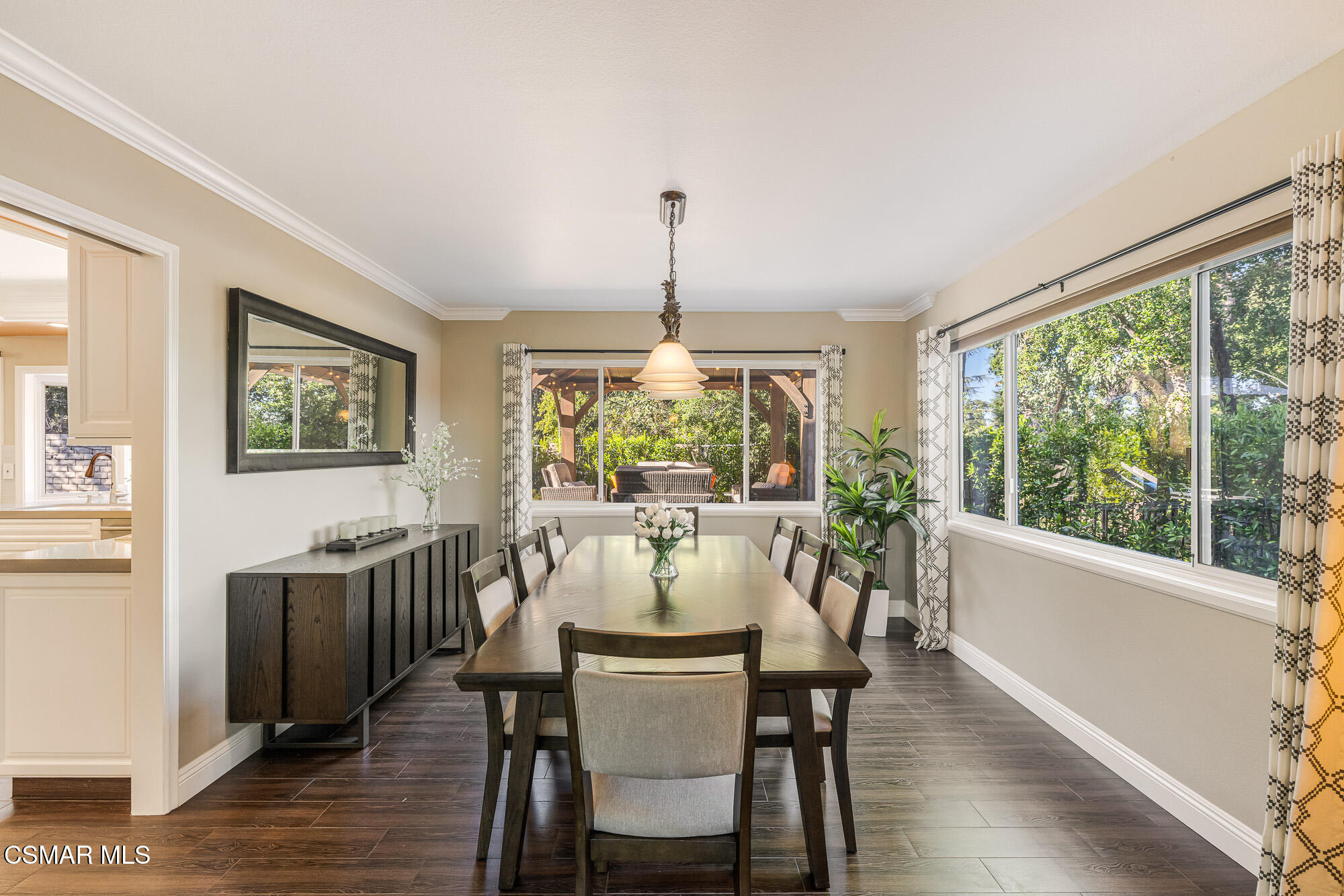 2205 Highgate Road Westlake Village, CA 91361 - Photo 8 of 31 a dining room with furniture window wooden floor