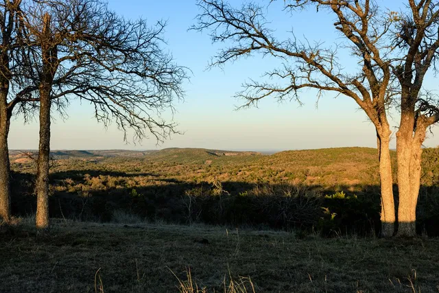 a view of lake with mountain