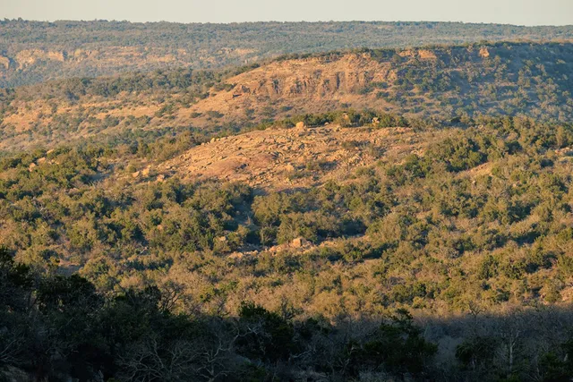 a view of lake and mountain