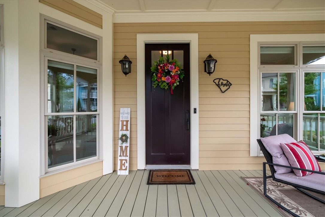 217 Pershing Avenue Clemson, SC 29631 - Photo 3 of 37 A welcoming front porch features ample space for relaxation.