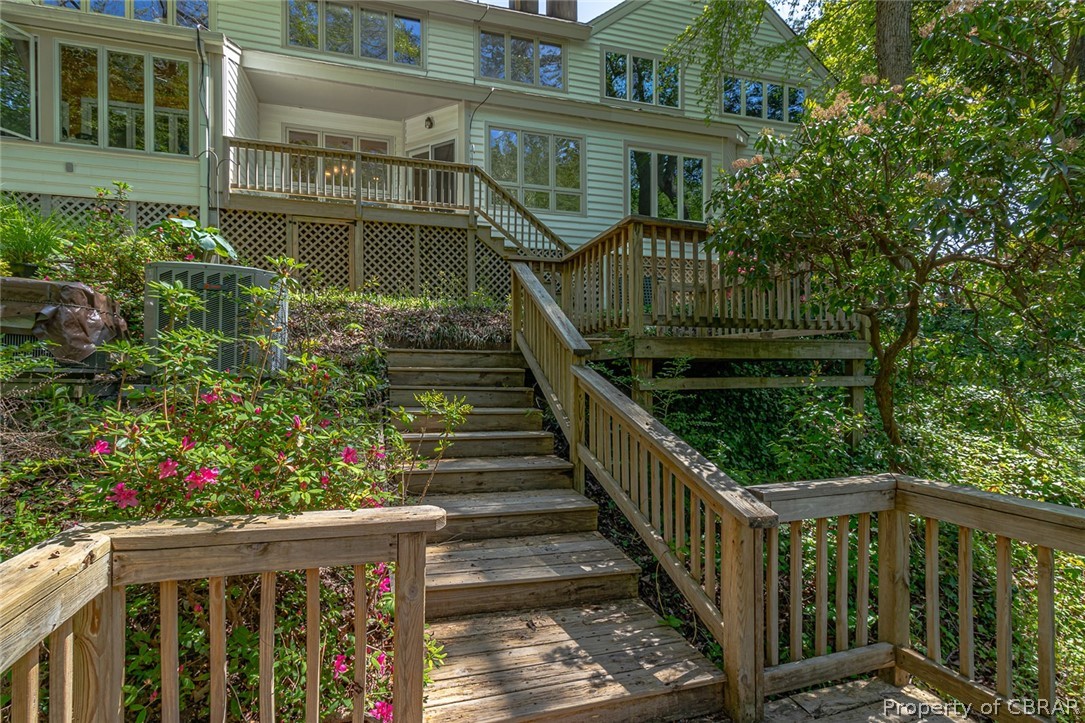 5818 Rivers Landing Terrace, Unit 5818 White Stone, VA 22578 - Photo 40 of 50 View of wooden deck