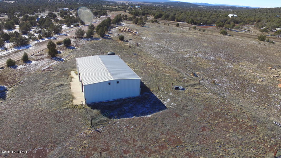 3654 Quarry Road Williams, AZ 86046 - Photo 11 of 14 an aerial view of a house with a yard