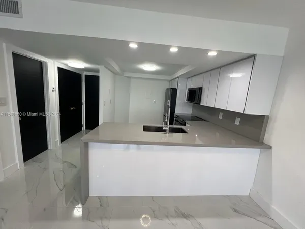 a view of a counter top space