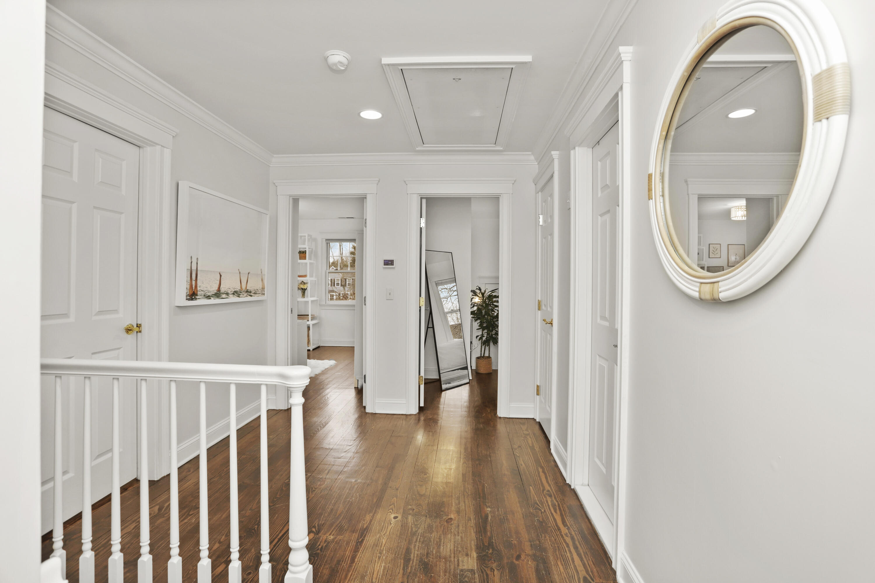 27 A Middlesex Road Darien, CT 06820 - Photo 13 of 27 a view of a livingroom from a hallway