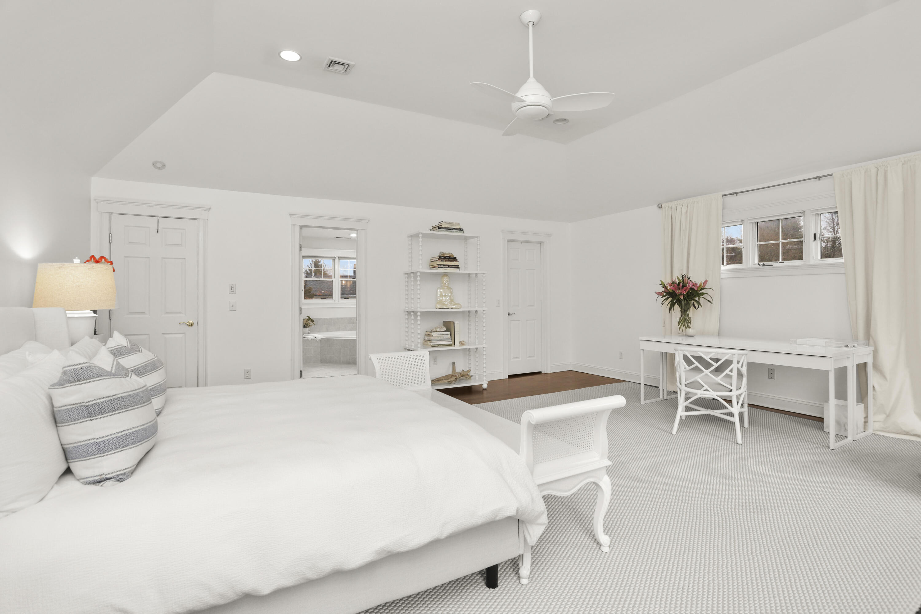 27 A Middlesex Road Darien, CT 06820 - Photo 19 of 27 a bedroom with a bed and a table