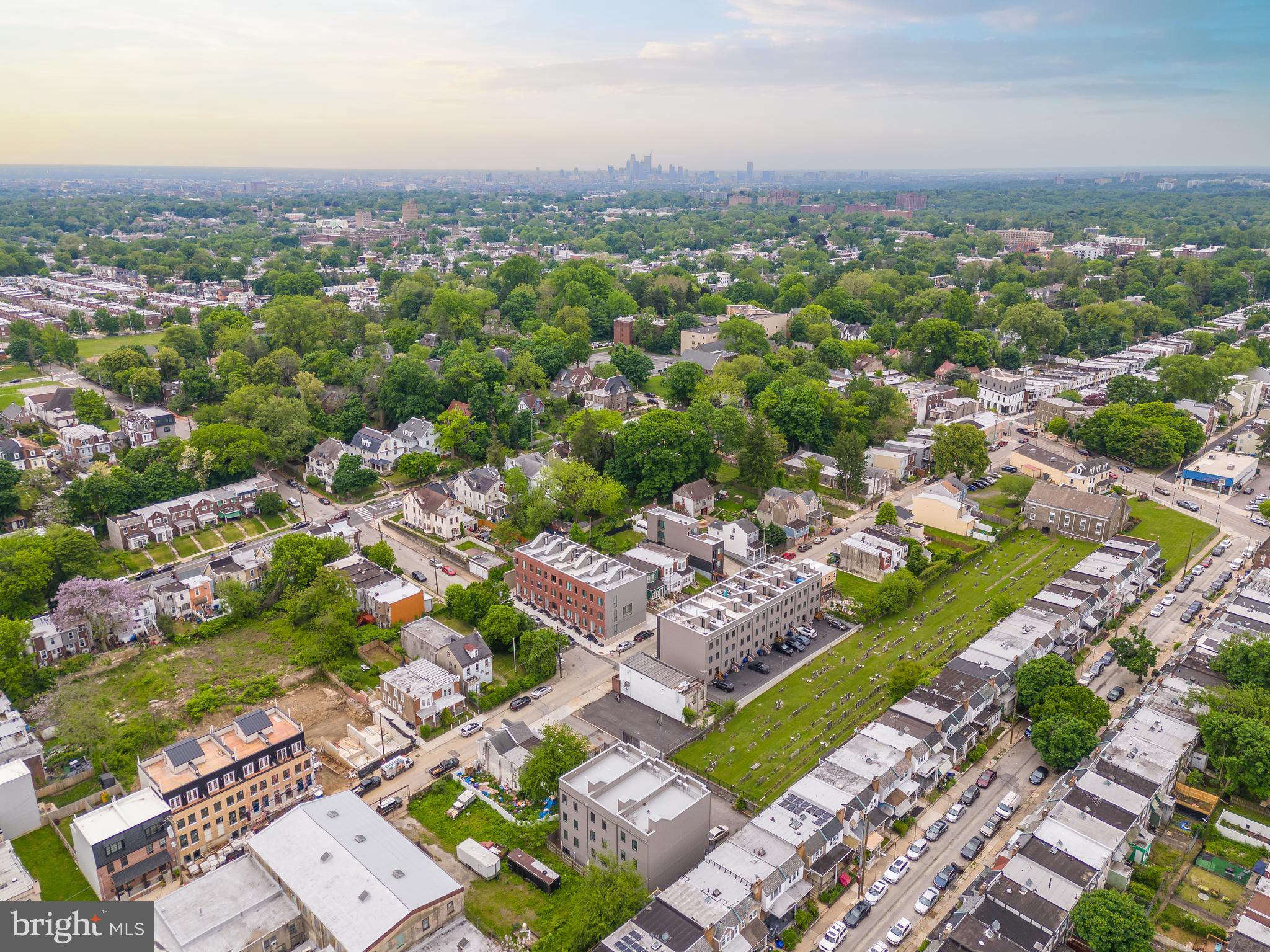 85 East Sharpnack Street Philadelphia, PA 19119 - Photo 17 of 47 an aerial view of multiple house
