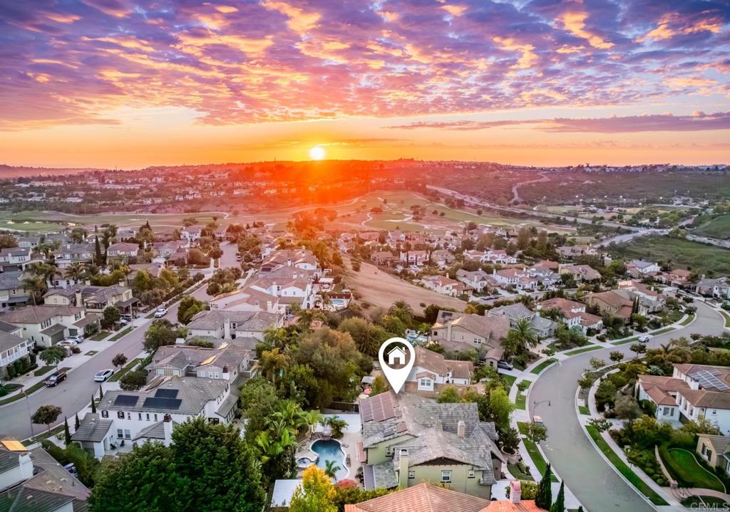 2420 Lapis Road Carlsbad, CA 92009 - Photo 3 of 3 an aerial view of residential houses with outdoor space