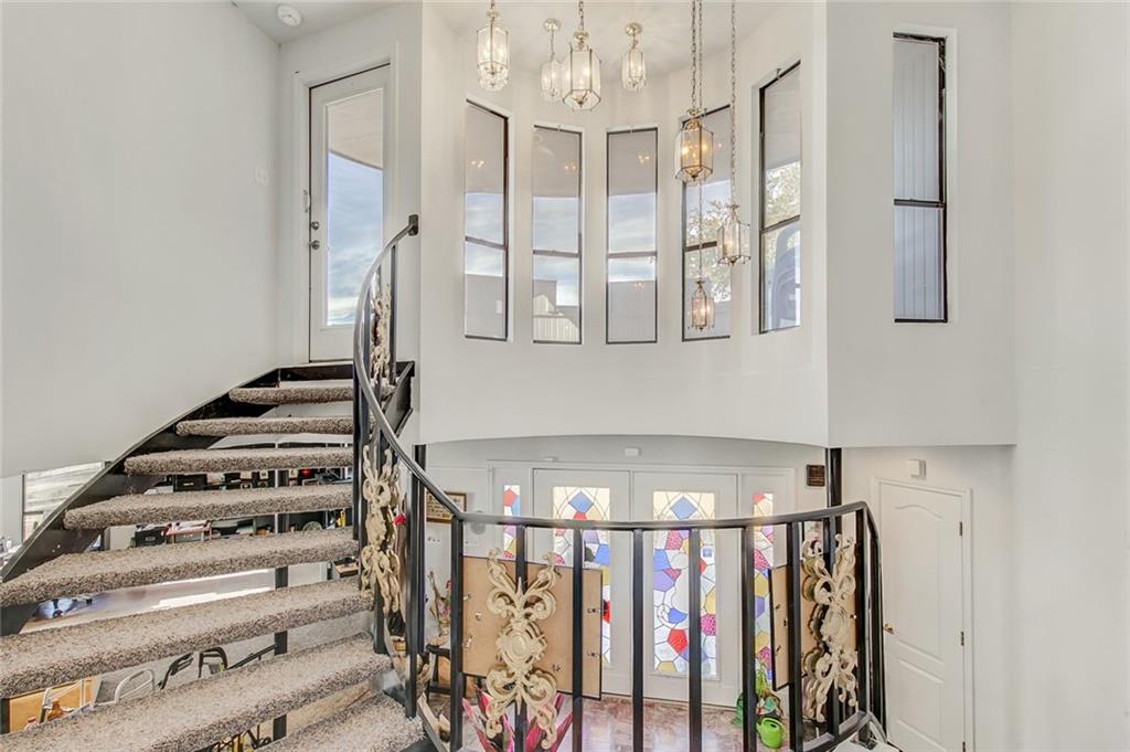 a view of a entryway