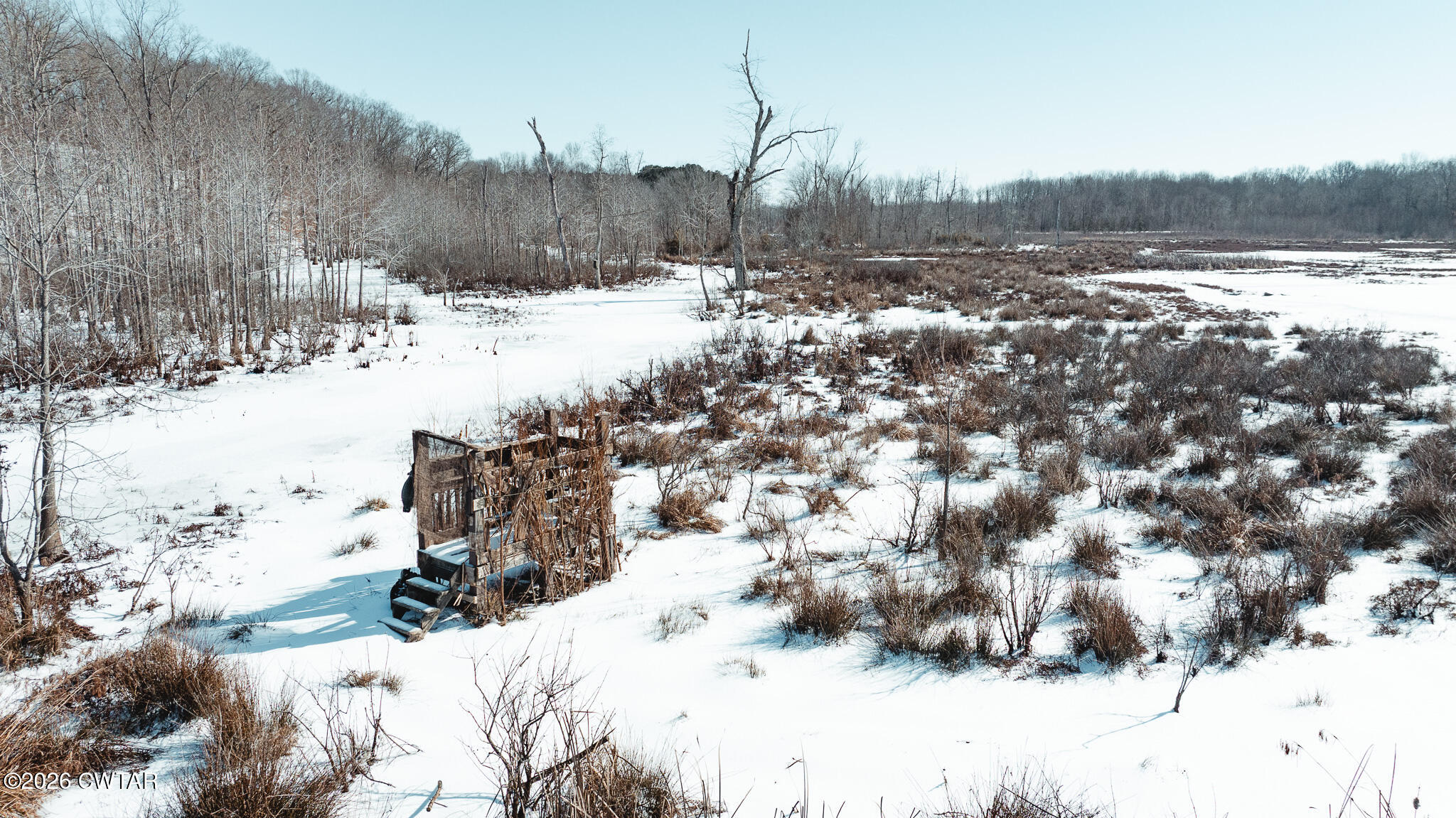 0 Wingo Levee Road Greenfield, TN 38230 - Photo 2 of 34 a view of a yard covered in snow