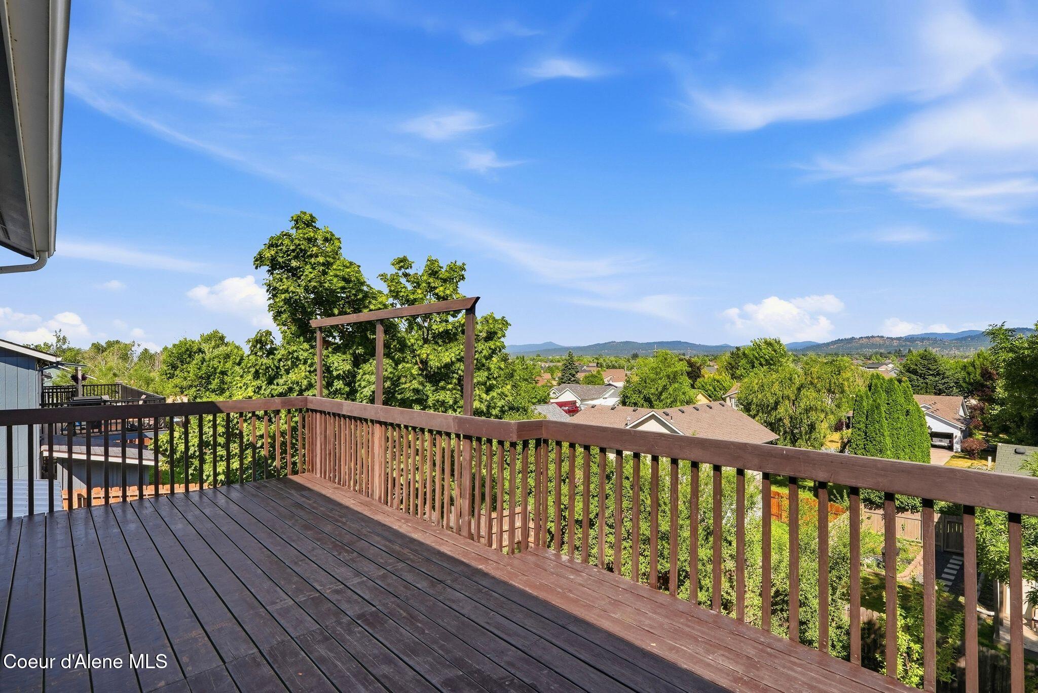 2795 North Rawhide Ridge Road Post Falls, ID 83854 - Photo 5 of 43 Deck and View